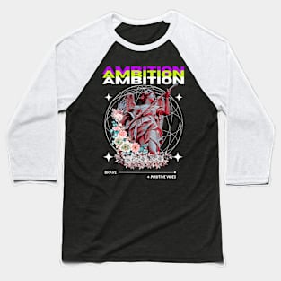 Lady Statue Ambition Streetwear Gift Baseball T-Shirt